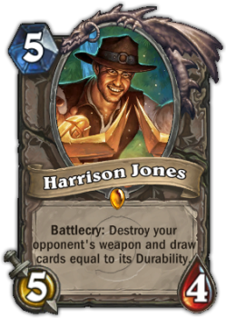 Harrison Jones Hearthstone